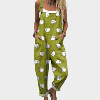 ROMY | PRINTED OVERALLS FOR WOMEN