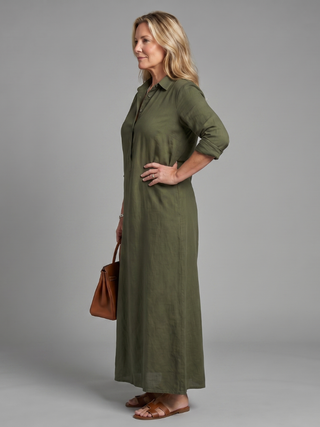 VERONICA | LONG SLEEVE MAXI DRESS FOR WOMEN