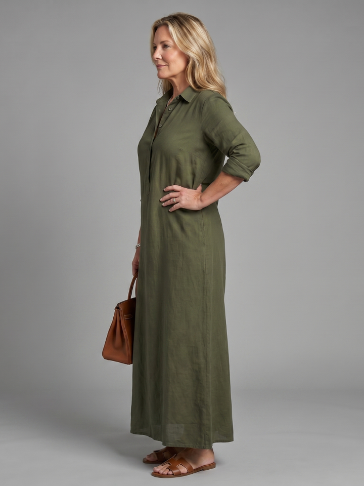 VERONICA | LONG SLEEVE MAXI DRESS FOR WOMEN