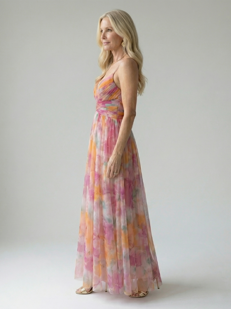 KLARA | SOFT WRAP MAXI DRESS FOR WOMEN