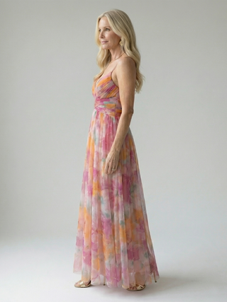 KLARA | SOFT WRAP MAXI DRESS FOR WOMEN