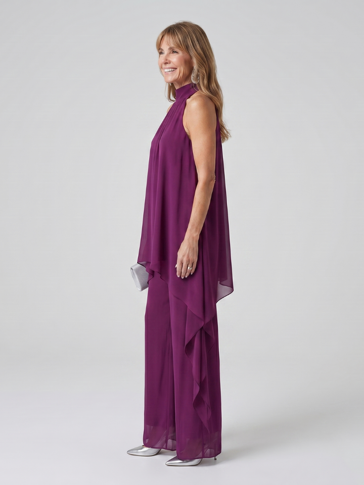 BEARIM | HALTER NECK ASYMMETRIC TUNIC FOR WOMEN