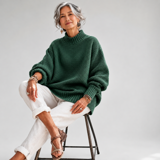CORDELIA | RELAXED KNIT SWEATER FOR WOMEN