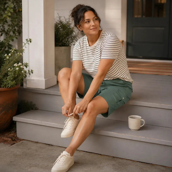 BREVELLE | QUICK-DRY CARGO 6 SHORTS FOR WOMEN
