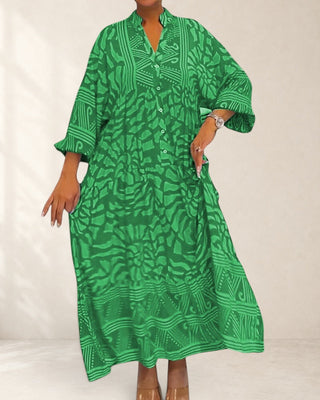 GEORGIA | MAXI PRINT DRESS FOR WOMEN