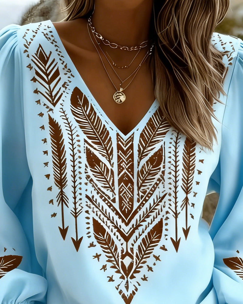 SIENNA | RELAXED BOHO BLOUSE FOR WOMEN