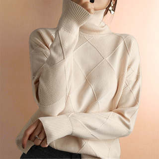 AMELIE | CHUNKY KNIT TURTLENECK SWEATER FOR WOMEN