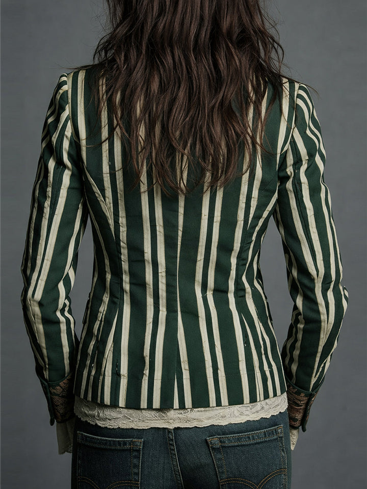 EDEN | BOHEMIAN STRIPED BLAZER FOR WOMEN