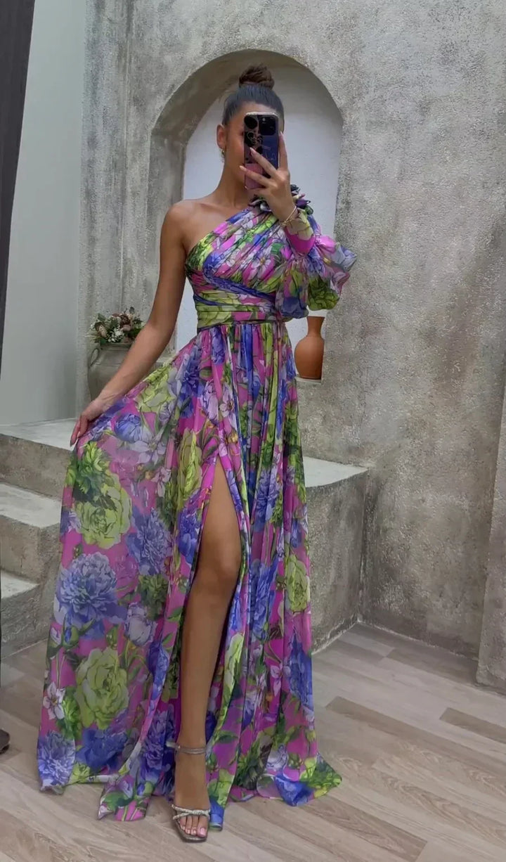 JANNEKE | BLOSSOM DRAMA DRESS FOR WOMEN
