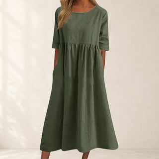 BLANKA | SHORT-SLEEVED DRESS FOR WOMEN