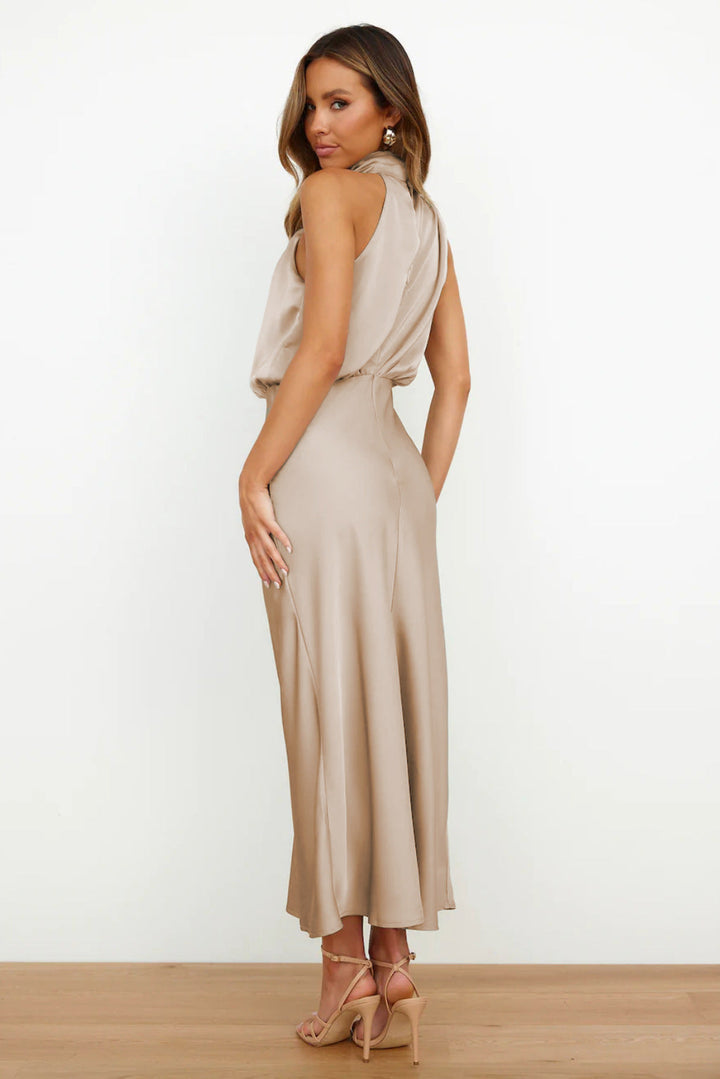 DAPHNE | DRAPED DRESS FOR WOMEN