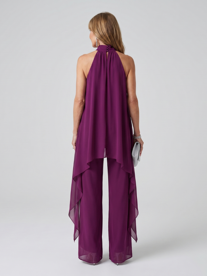 BEARIM | HALTER NECK ASYMMETRIC TUNIC FOR WOMEN