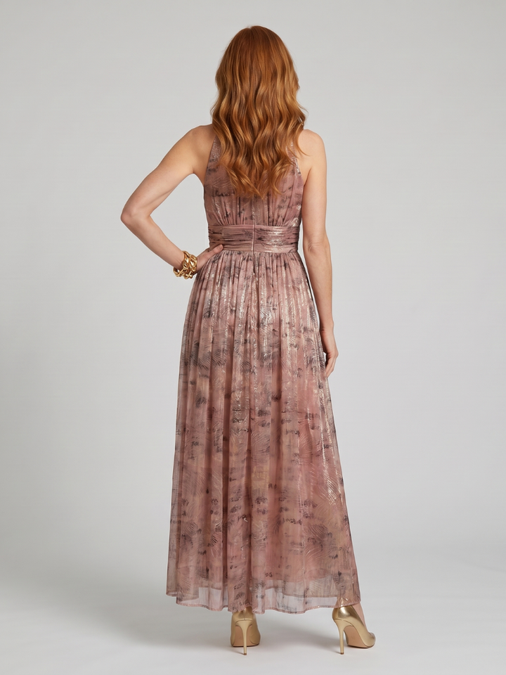 IMOGEN | TEXTURED FINISH MIDI DRESS FOR WOMEN