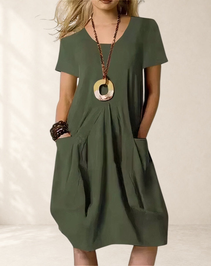 OPHELIA | FLOW MIDI DRESS FOR WOMEN
