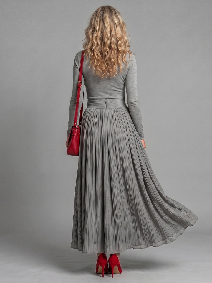 LANA | LONG SLEEVE MIDI DRESS FOR WOMEN
