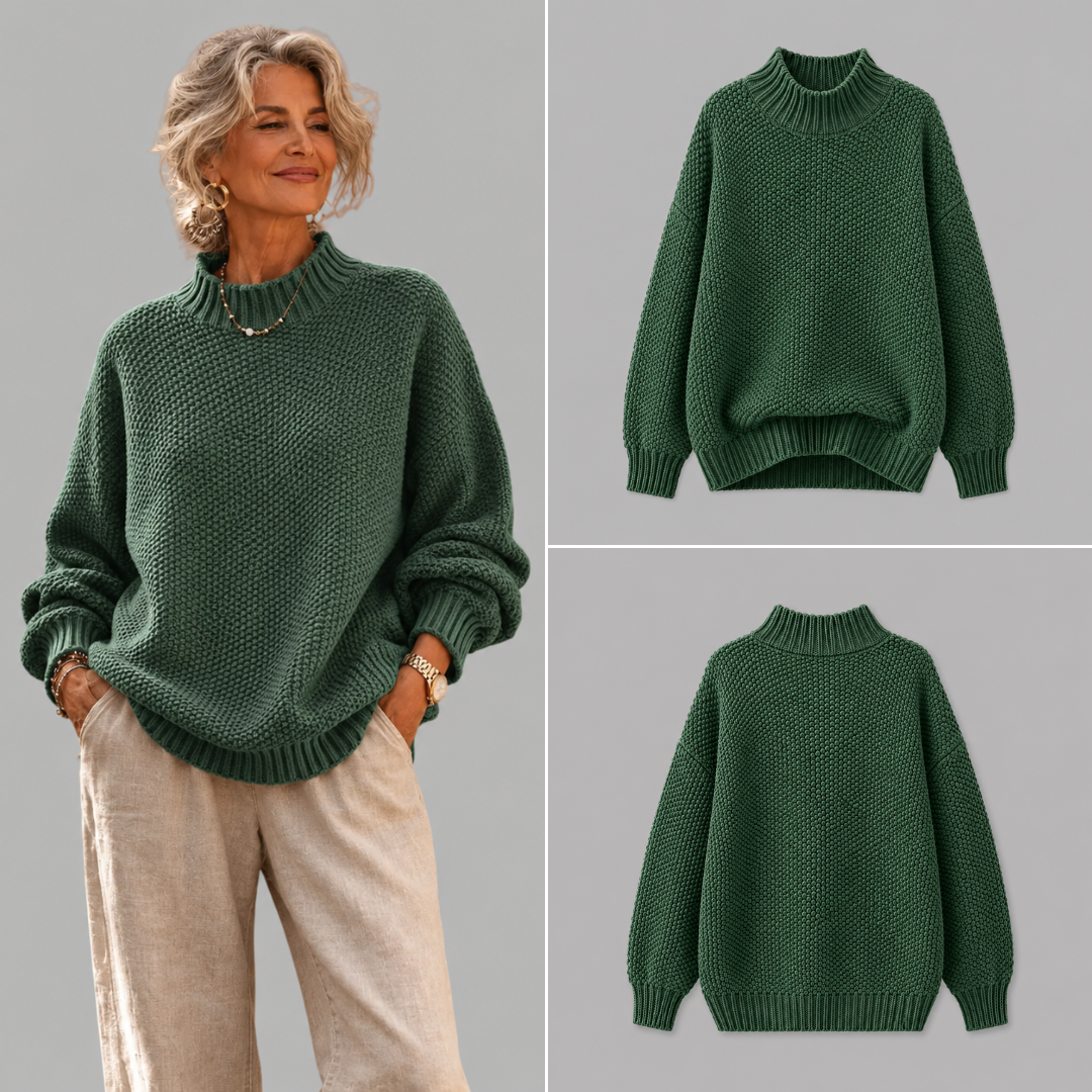 CORDELIA | RELAXED KNIT SWEATER FOR WOMEN