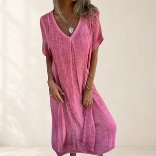 DAVINA | V-NECK DRESS FOR WOMEN