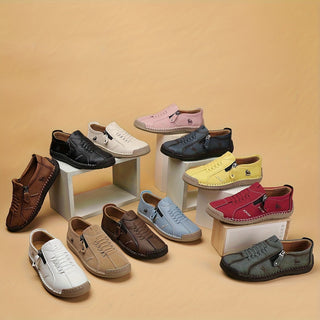 KATHERINE | PRACTICAL ZIPPER SHOES FOR WOMEN