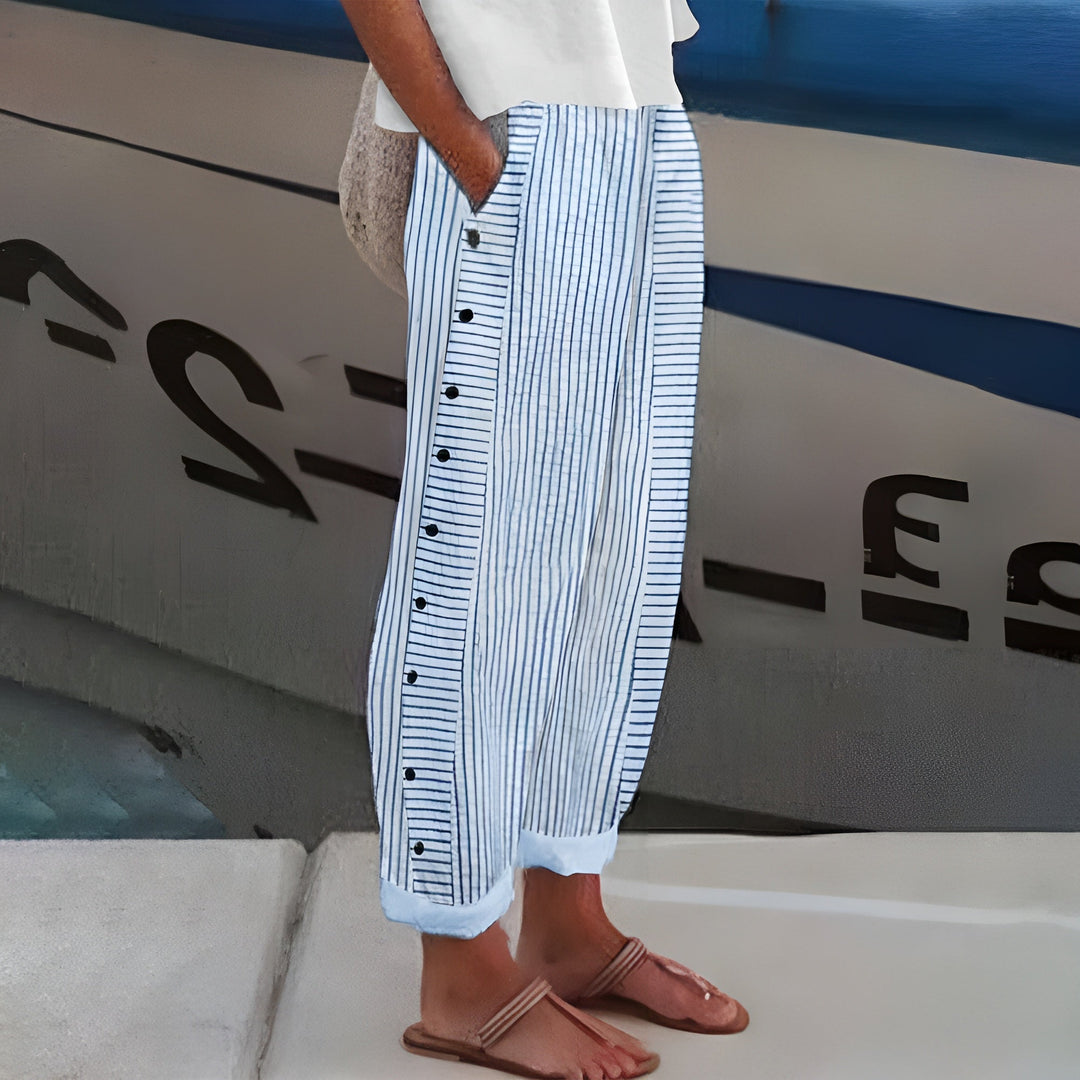 TEODORA | SIDE POCKETS PANTS FOR WOMEN