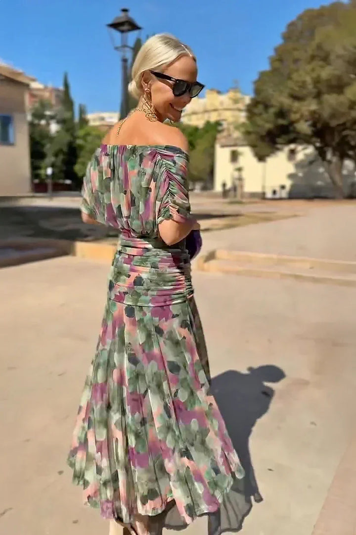 MALIN | LONG FLORAL DRESS FOR WOMEN