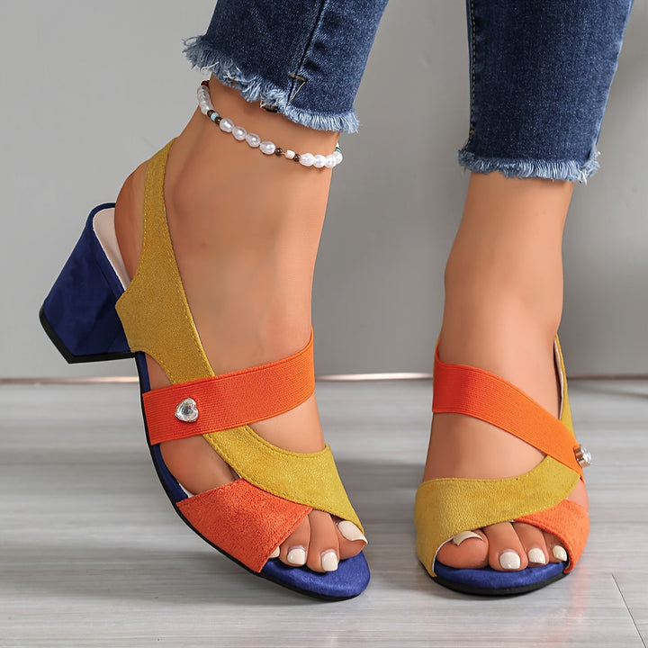 NELLA | BLOCK HEELS FOR WOMEN