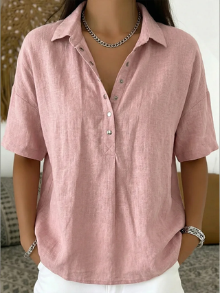 CHARLOTTE | RIBBED KNIT BLOUSE FOR WOMEN