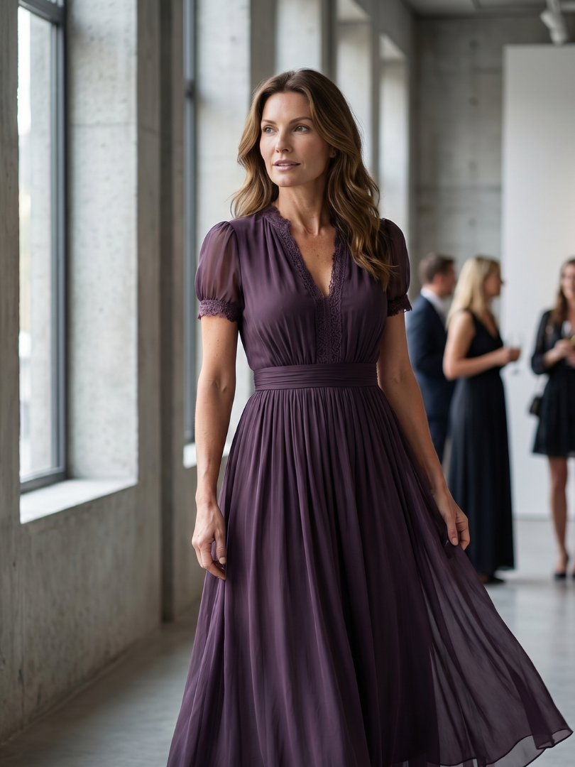 ELIA | GATHERED WAIST MAXI DRESS FOR WOMEN