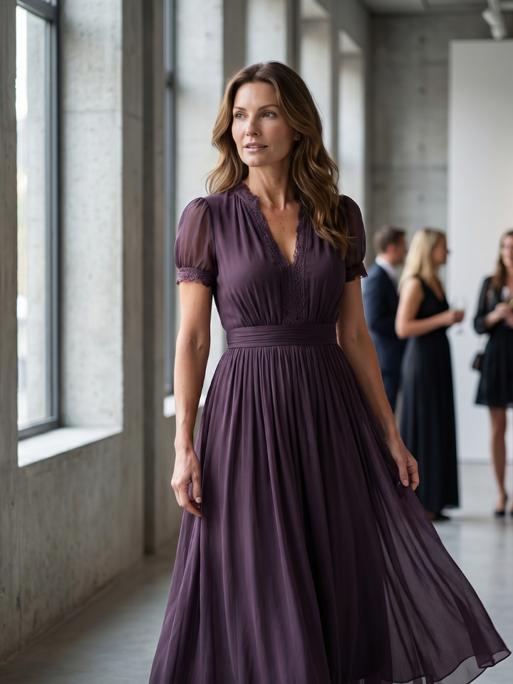 ELIA | GATHERED WAIST MAXI DRESS FOR WOMEN