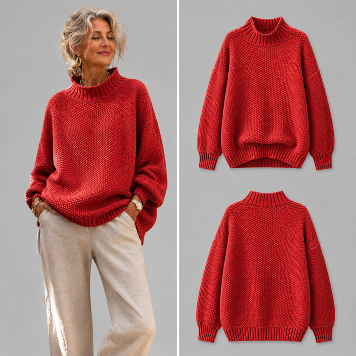 CORDELIA | RELAXED KNIT SWEATER FOR WOMEN