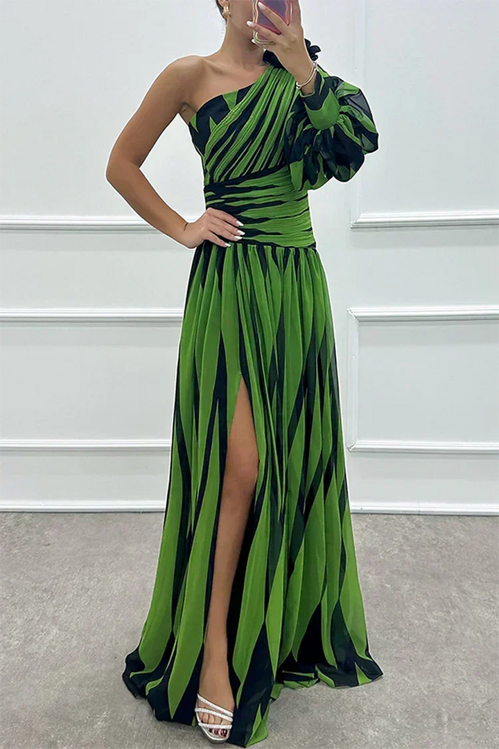 VIOLET | GRACE STRIPED MAXI DRESS FOR WOMEN