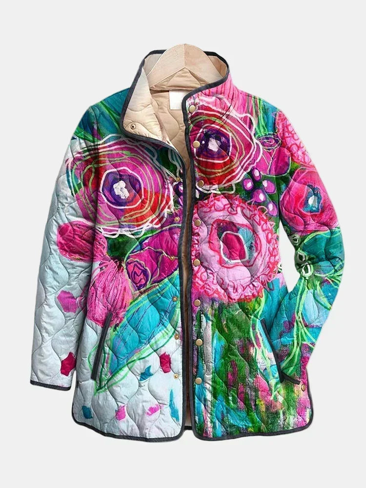 ARIANNE | FLORAL PATTERNED JACKET FOR WOMEN