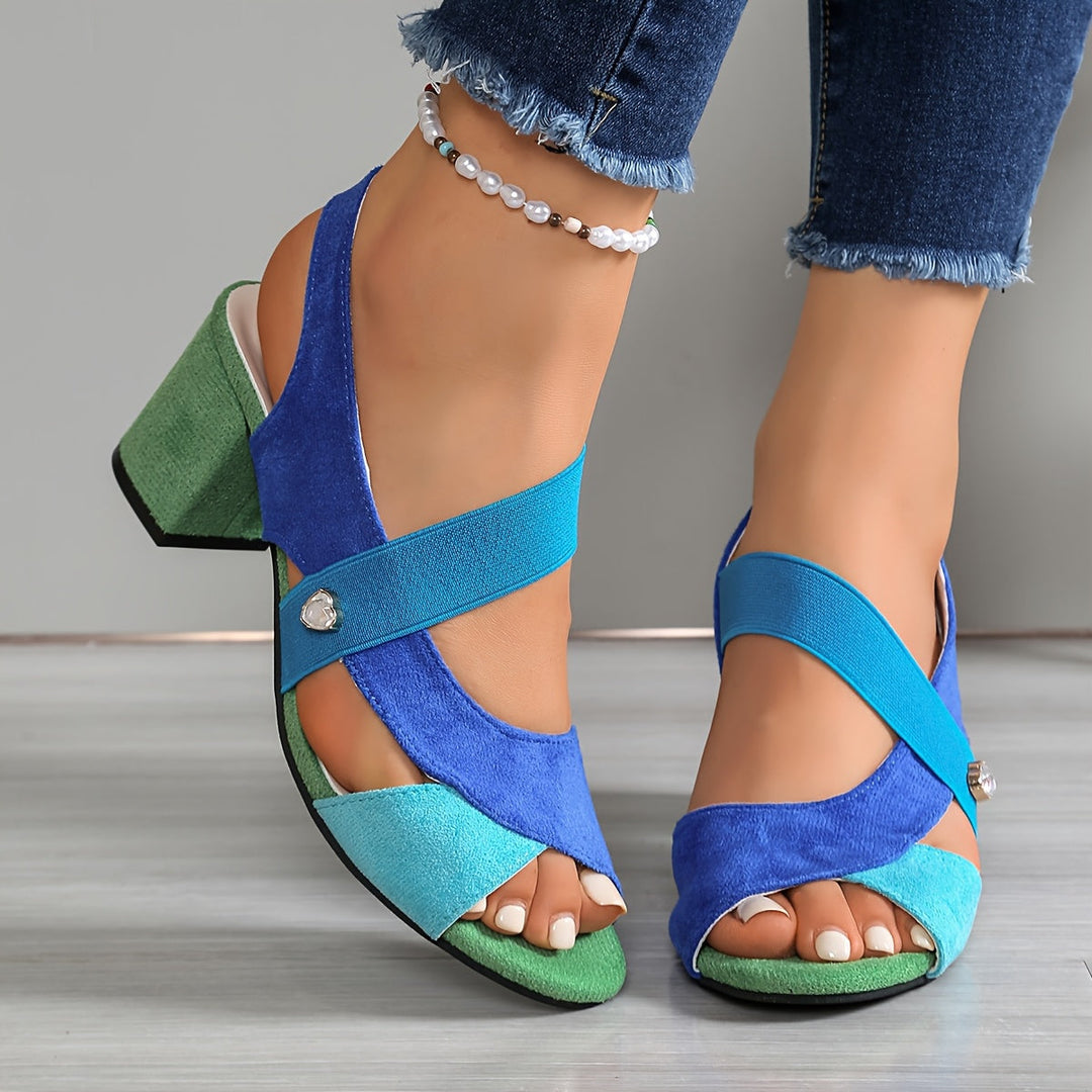 NELLA | BLOCK HEELS FOR WOMEN