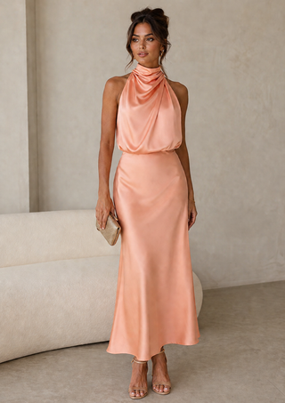 DAPHNE | DRAPED DRESS FOR WOMEN