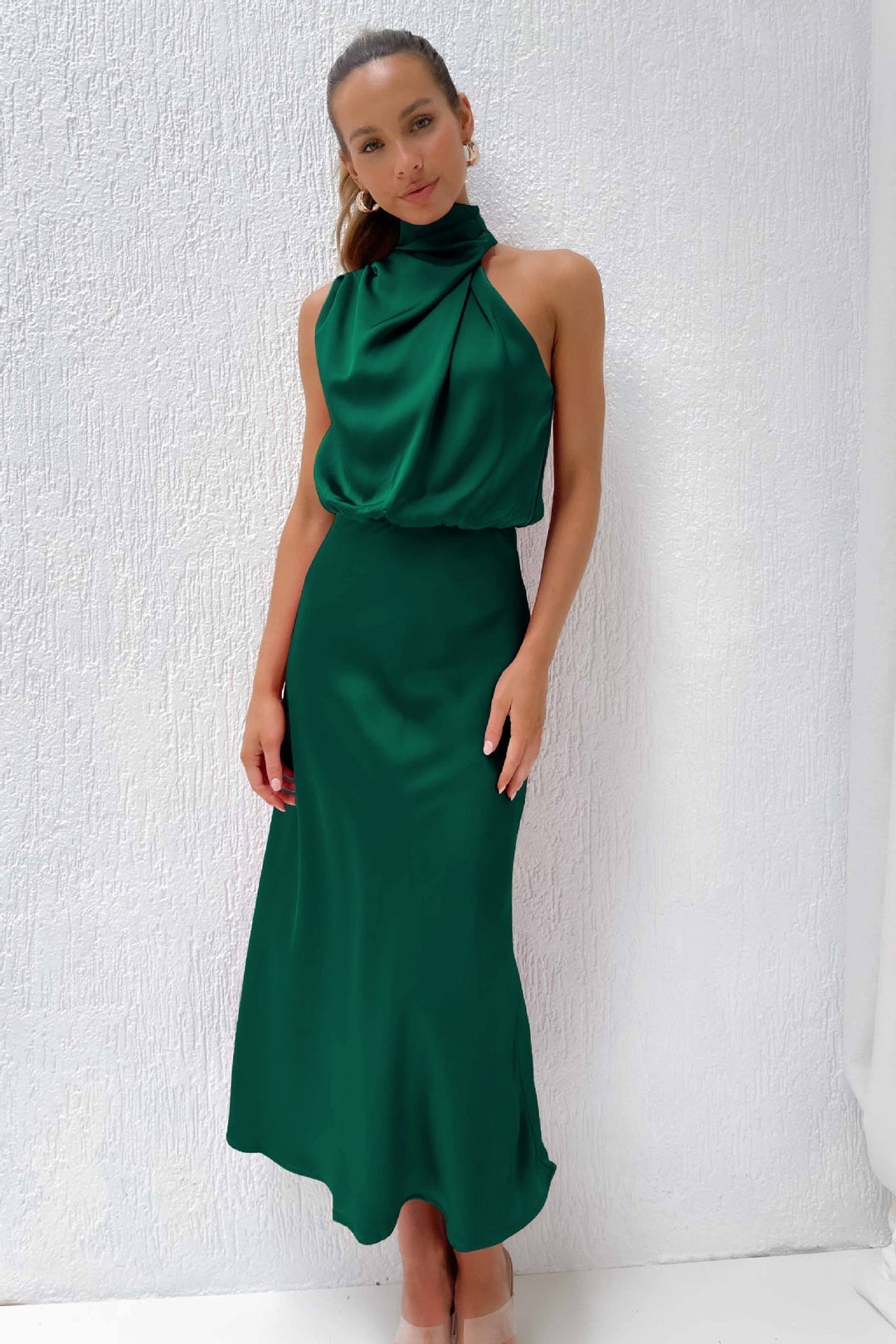 DAPHNE | DRAPED DRESS FOR WOMEN