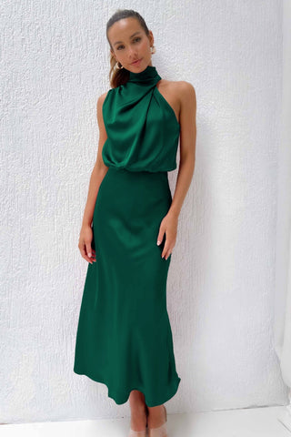 DAPHNE | DRAPED DRESS FOR WOMEN