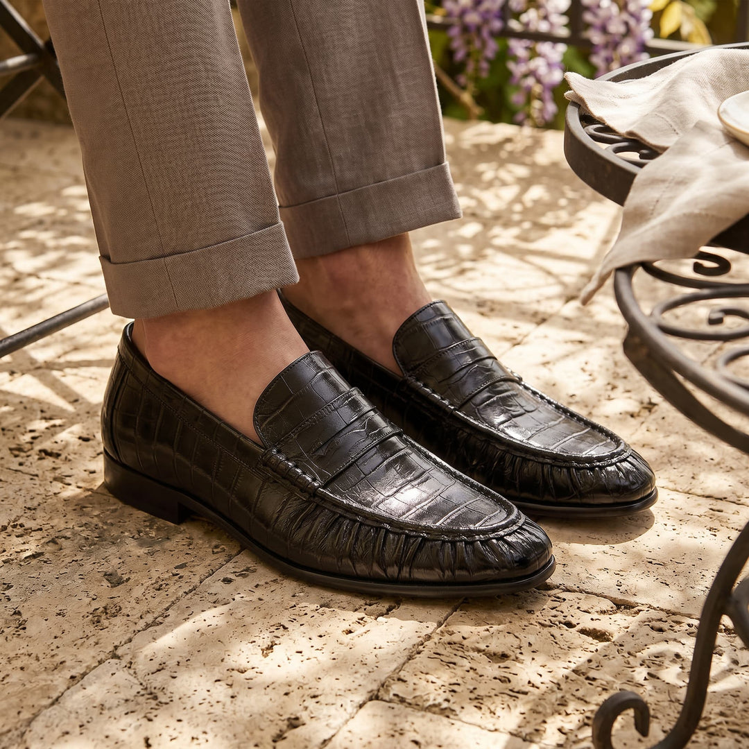 GROSVENOR | EELSKIN LOAFER FOR MEN