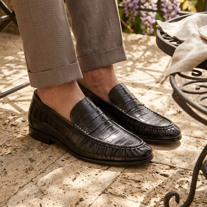 GROSVENOR | EELSKIN LOAFER FOR MEN