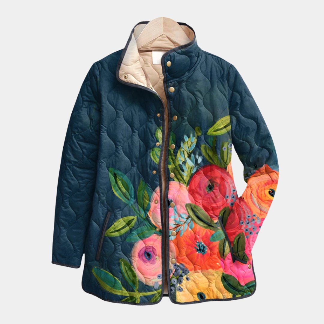 NOA | CHARMING VINTAGE QUILTED JACKET FOR WOMEN