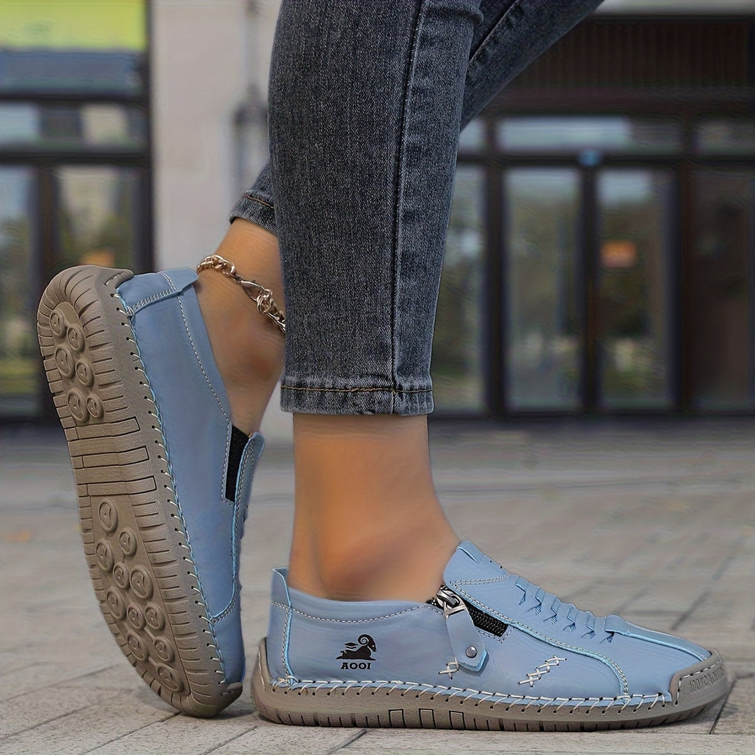 KATHERINE | PRACTICAL ZIPPER SHOES FOR WOMEN