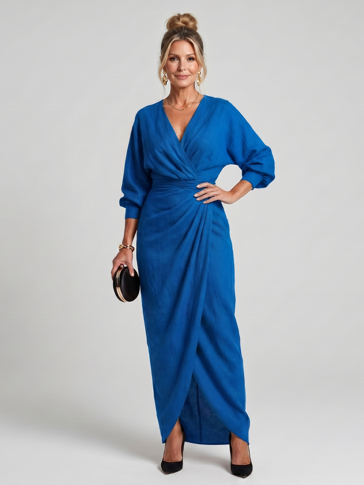 FABLE | LONG SLEEVE MIDI DRESS FOR WOMEN