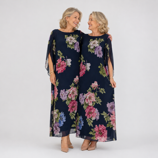OPHELIA | MIDNIGHT BLOOM MAXI DRESS FOR WOMEN