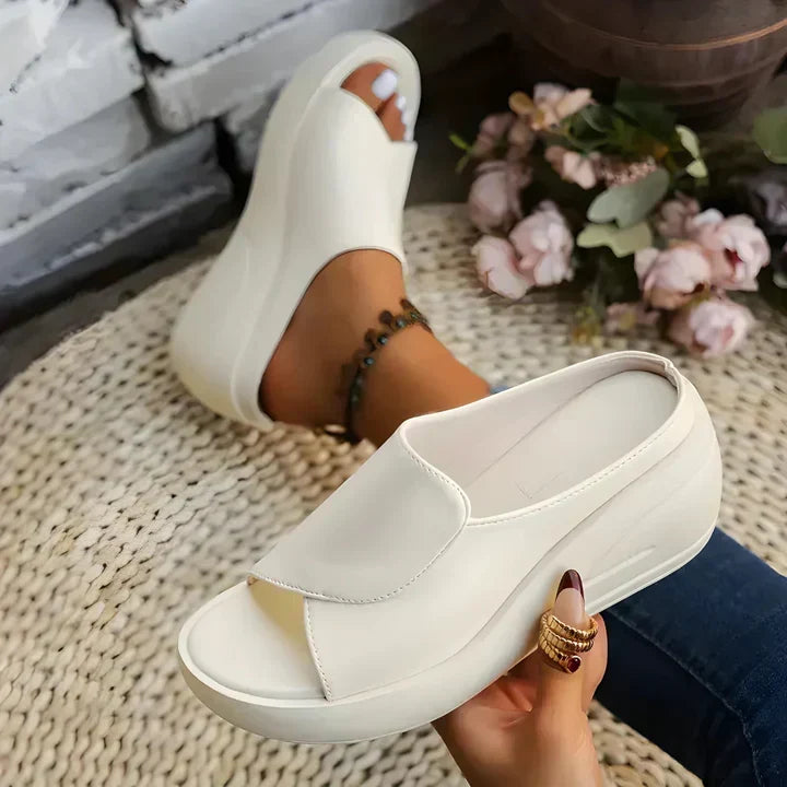 ROSAMUND | SLIP-ON WEDGE SANDALS FOR WOMEN