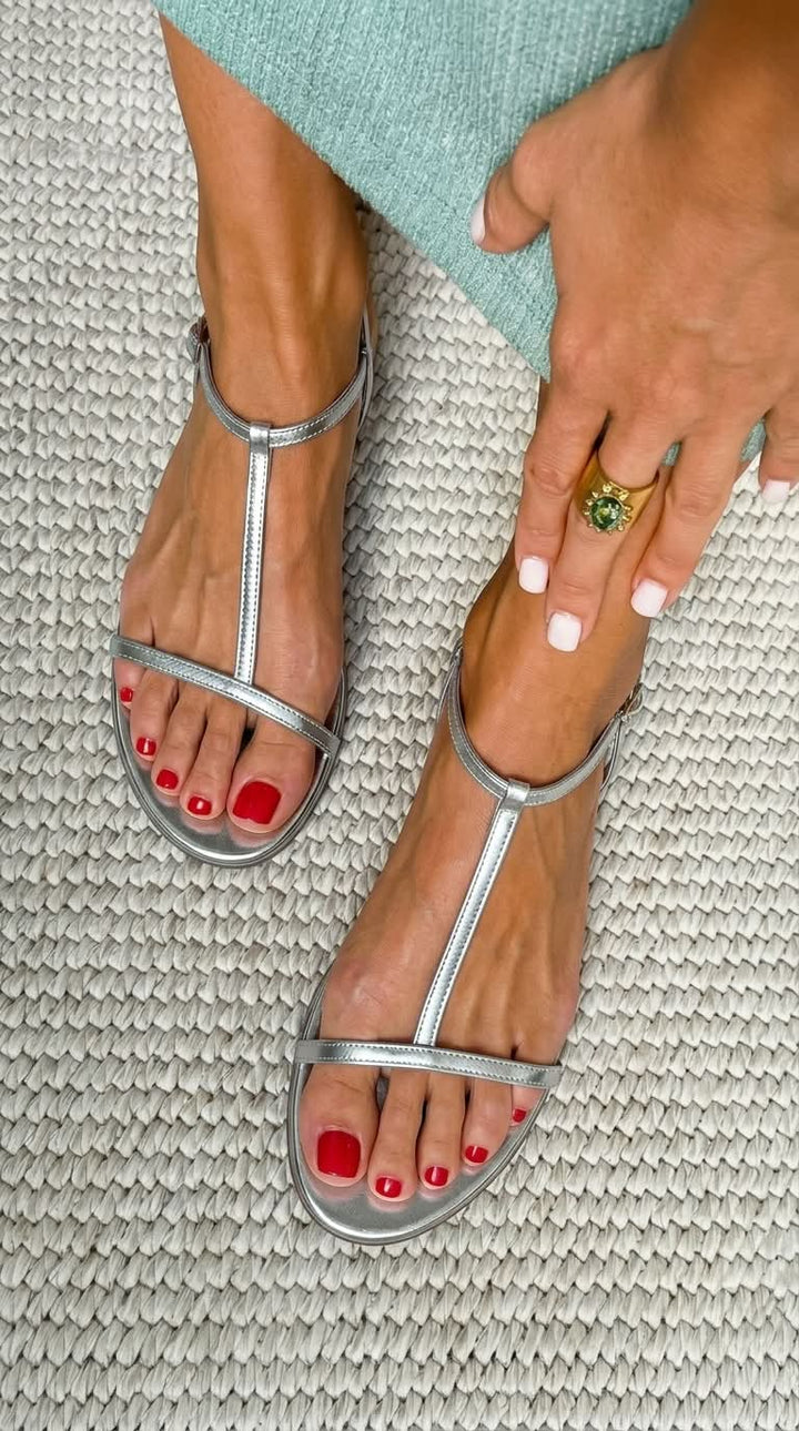 MINA | GOLDEN SPRING SANDALS FOR WOMEN