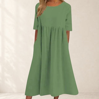 BLANKA | SHORT-SLEEVED DRESS FOR WOMEN