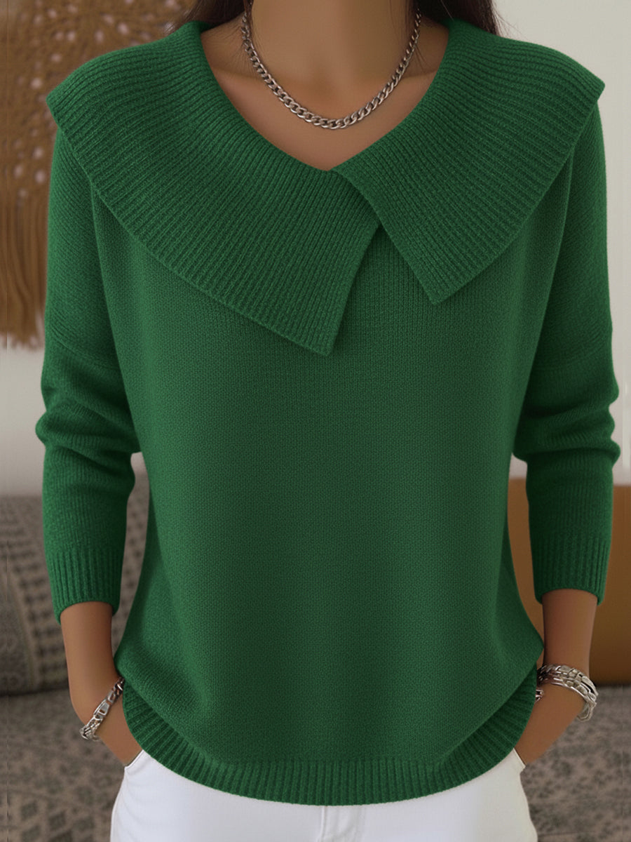 WINIFRED | WARM SOFT COLLAR SWEATER FOR WOMEN