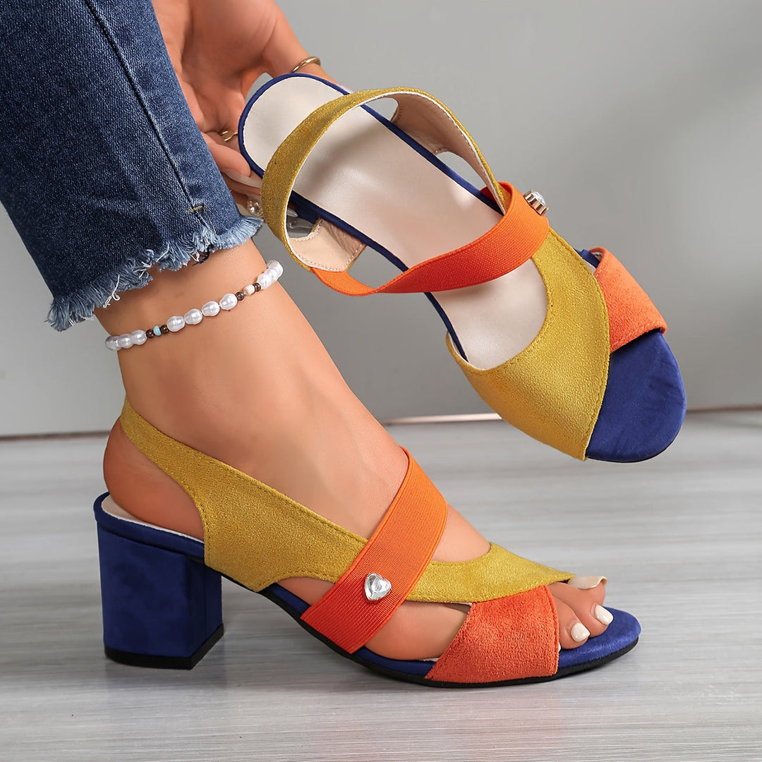 NELLA | BLOCK HEELS FOR WOMEN