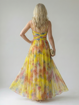 KLARA | SOFT WRAP MAXI DRESS FOR WOMEN
