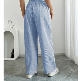 THEODORA | STRIPED POCKETS PANT FOR WOMEN
