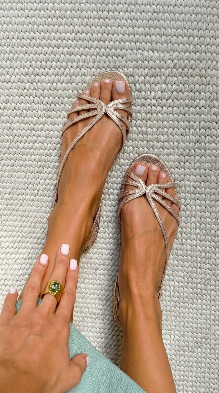 SANDRA | GOLDEN SUMMER ELEGANCE SANDALS FOR WOMEN