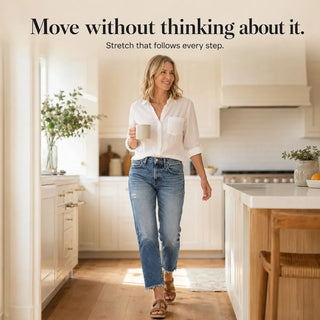 DENARA | SOFT STRETCH CROPPED JEANS FOR WOMEN